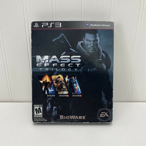 Mass Effect Trilogy (Sony PlayStation 3, 2012) Tested & Working - Picture 1 of 5